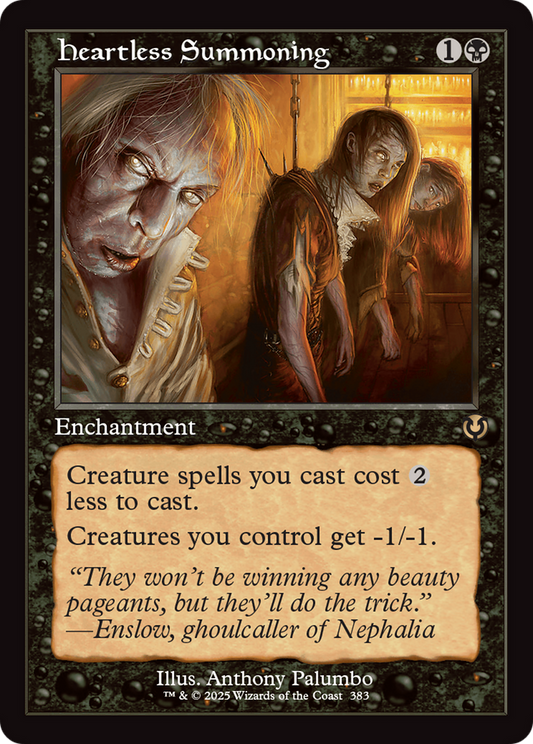 Heartless Summoning (Retro Frame) (-383) - Innistrad Remastered