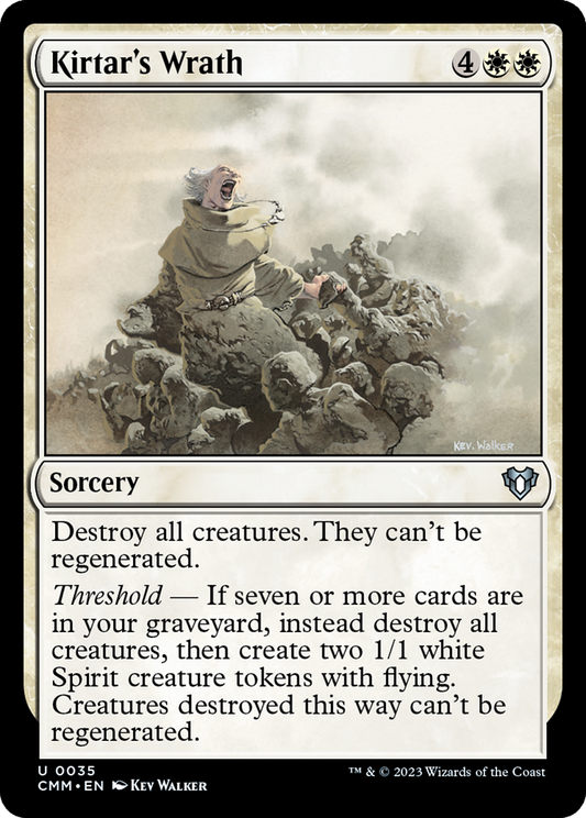 Kirtar's Wrath (CMM-035) - Commander Masters Foil
