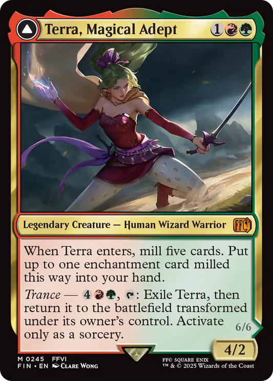 Terra, Magical Adept (FIN-245) - FINAL FANTASY Foil