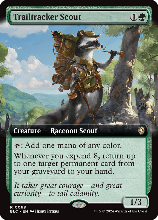 Trailtracker Scout (BLC-068) - Bloomburrow Commander