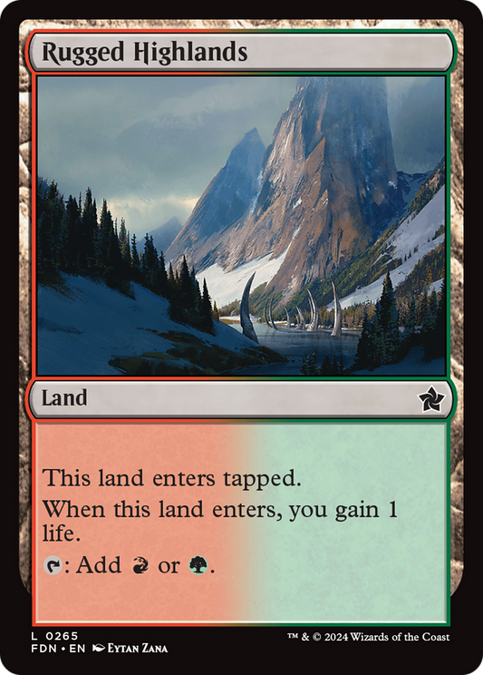 Rugged Highlands (FDN-265) - Foundations