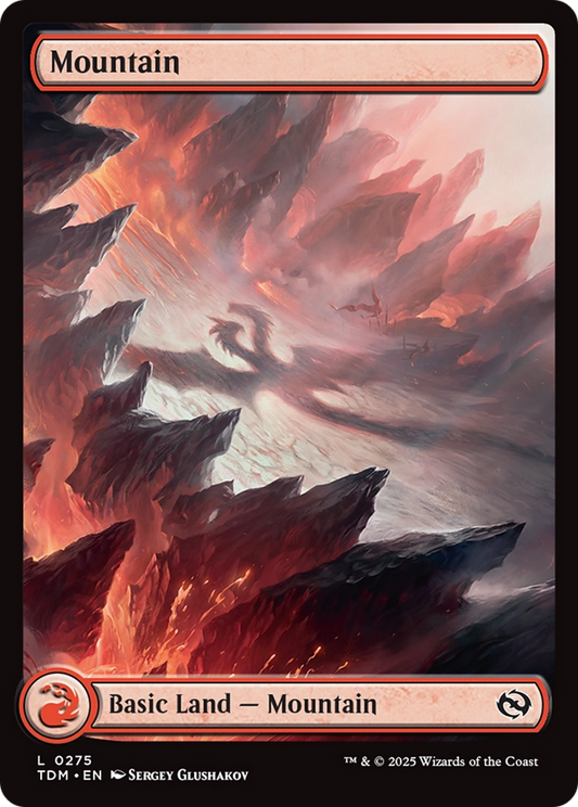 Mountain (0275) (TDM-275) - Tarkir: Dragonstorm Foil