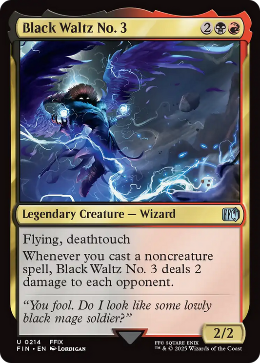 Black Waltz No. 3 (FIN-214) - FINAL FANTASY Foil
