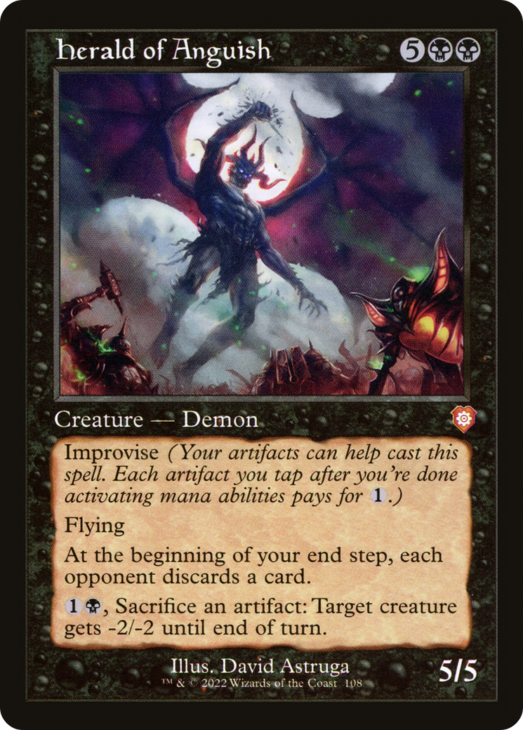 Herald of Anguish (BRC-108) - The Brothers' War Commander