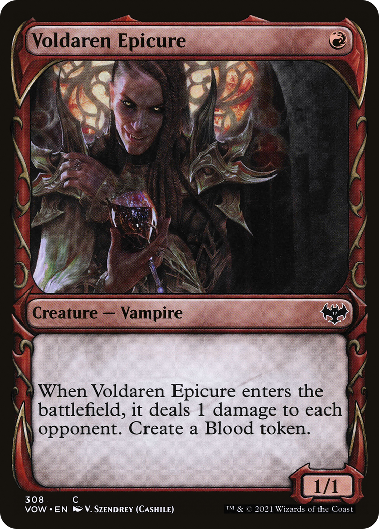 Voldaren Epicure (VOW-308) - Innistrad: Crimson Vow: (Showcase)