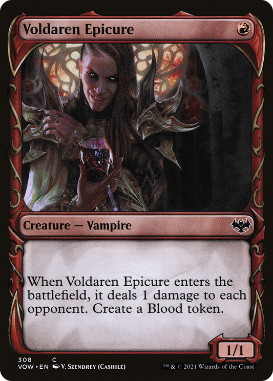 Voldaren Epicure (VOW-308) - Innistrad: Crimson Vow: (Showcase)