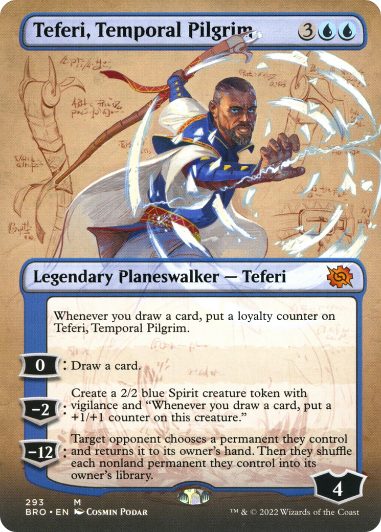 Teferi, Temporal Pilgrim (Borderless)