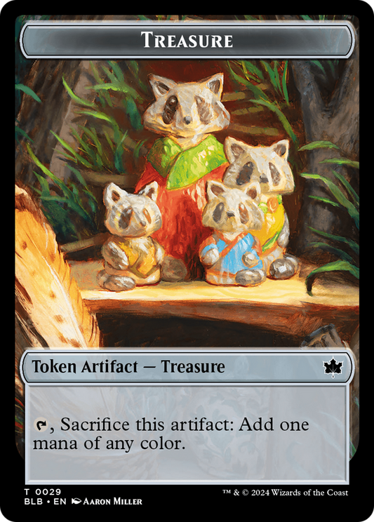 Treasure (TBLB-029) - Bloomburrow Tokens Foil