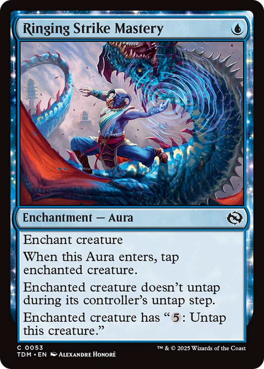 Ringing Strike Mastery (TDM-053) - Tarkir: Dragonstorm Foil