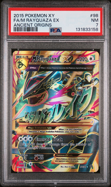 M Rayquaza Ex 98/98 PSA 7 Derpy Cards M Rayquaza Ex 98/98 PSA 7 Derpy Cards