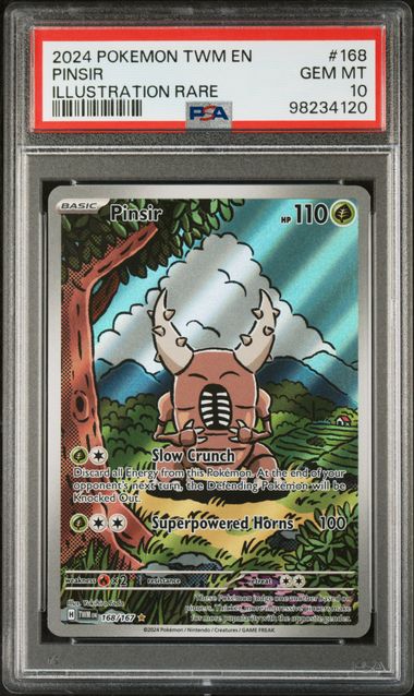 Pinsir Illustration Rare PSA 10