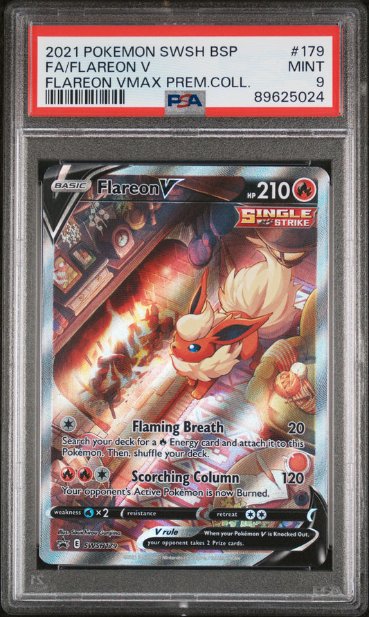 Flareon V Alt Art Promo PSA 9