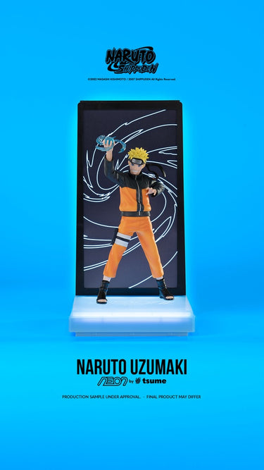 [Preorder] Tsume Art - Neon Light-Up Figure: Naruto Shippuden - Naruto Uzumaki