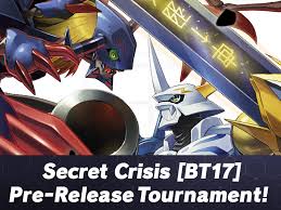 Digimon Prerelease Event - BT17 Secret Crisis