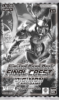 [PREORDER] DIGIMON CG LM-08 FINAL CREST LIMITED CARD PACK Booster Box