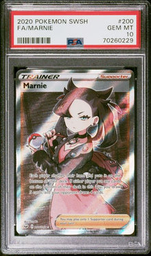 Marnie Full Art SWSH #200 PSA 10