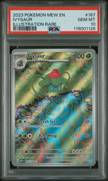 Ivysaur Illustration Rare #167 PSA 10