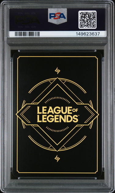 Teemo 307* Signature Overnumber PSA 10 - back