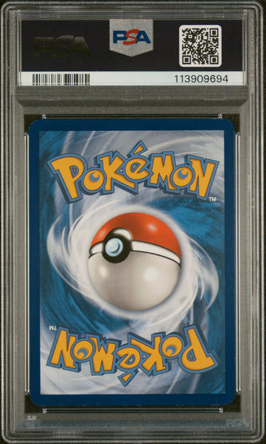 2016 POKEMON XY BLACK STAR PROMO #XY124 FA/PIKACHU EX PROMO-RED & BLUE COLL. PSA 8