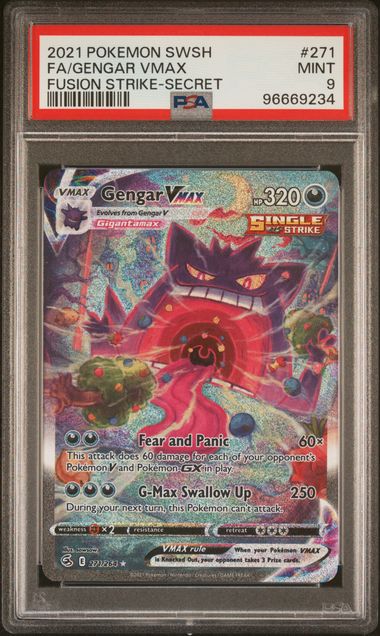 [Consignment] Gengar Vmax Alternate Art PSA 9