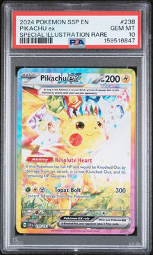 2024 POKEMON SSP EN-SURGING SPARKS #238 PIKACHU ex SPECIAL ILLUSTRATION RARE