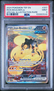 Iron Boulder ex Special Illustration Rare #207 PSA 9
