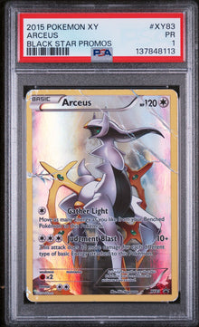 Arceus XY83 PSA 1 front