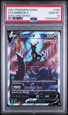 Umbreon V Alt Art #189 PSA 10