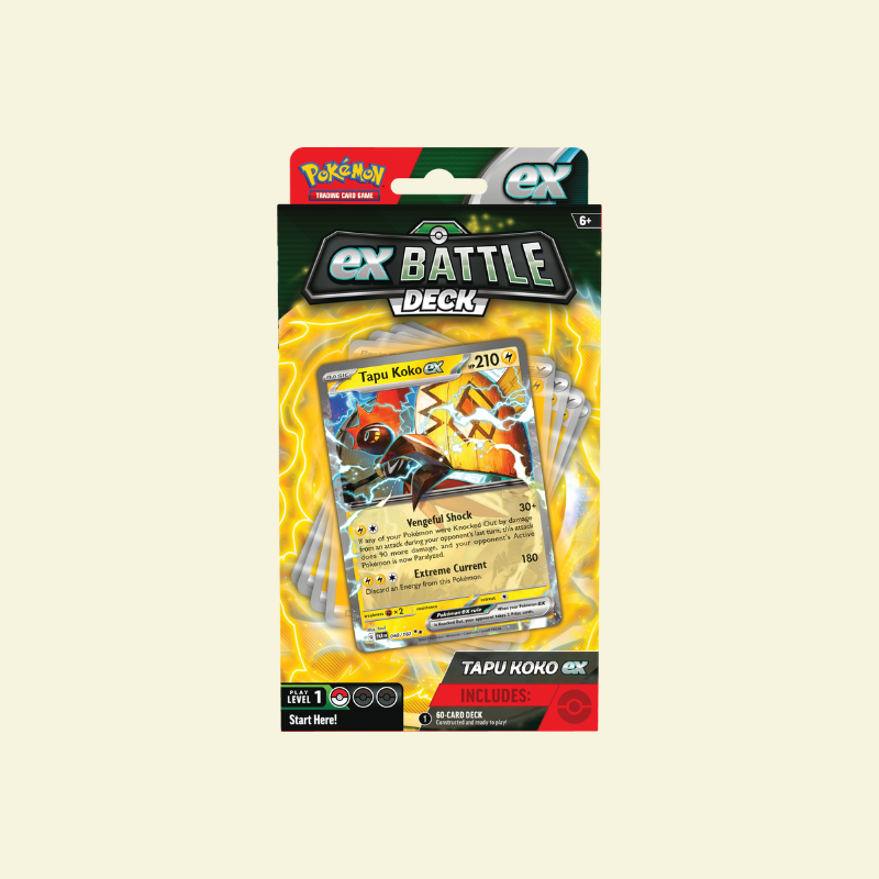 Pokemon - Battle Decks Tapu koko ex/Iron Leaves ex