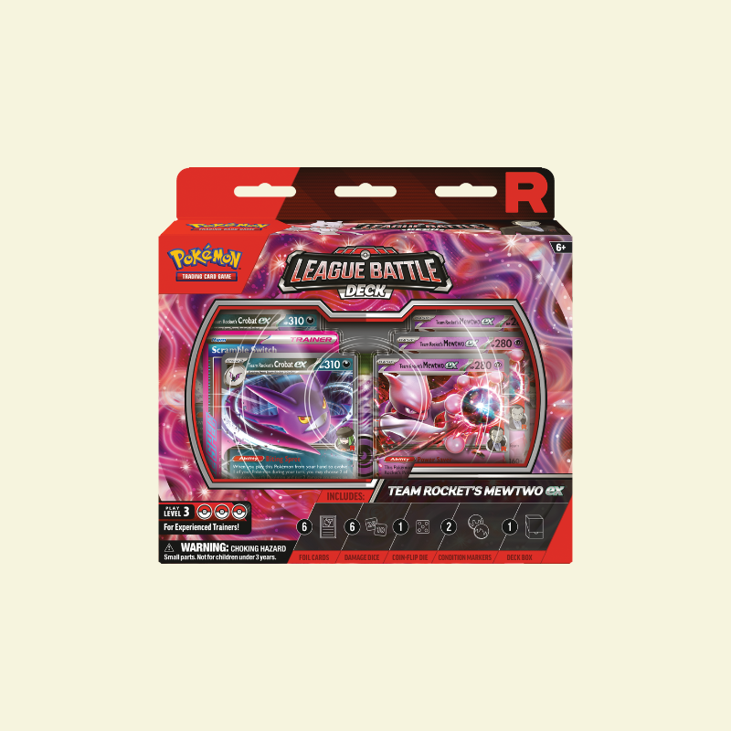 [Preorder] Pokemon - League Battle Deck Team Rocket's Mewtwo ex