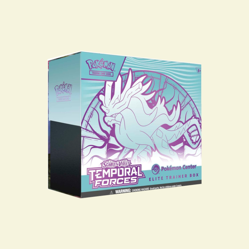 Pokemon - SV05 Temporal Forces Pokemon Center Exclusive Elite Trainer Box