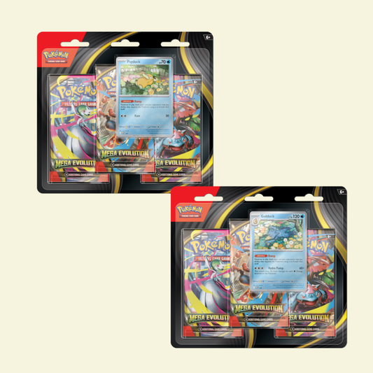 [Preorder] Pokemon - ME01 Mega Evolution 3 Pack Blister