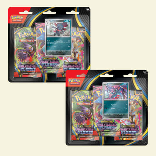 [Preorder] Pokemon - ME02 Phantasmal Flames 3 Pack Blister
