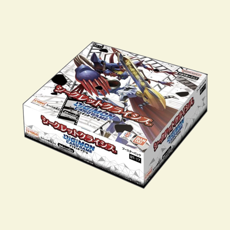 Digimon - CG Secret Crisis Booster Derpy Cards Digimon - CG Secret Crisis Booster Derpy Cards