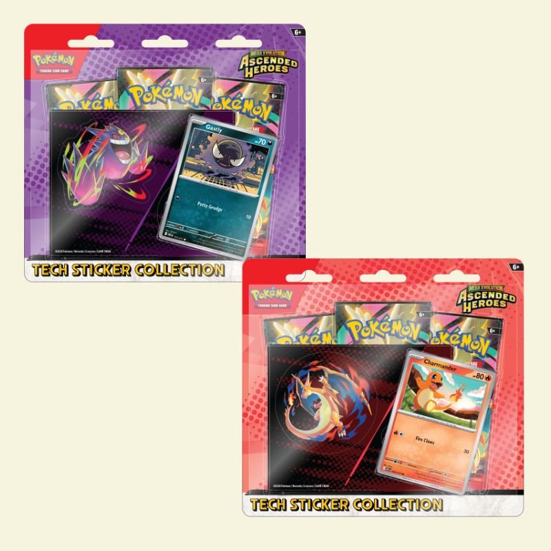 [Preorder] Pokemon - ME2.5 ASCENDED HEROES TECH STICKER COLLECTION