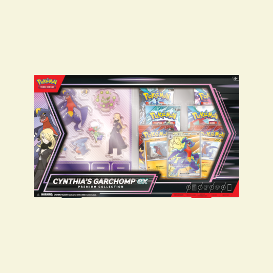 Pokemon - Cynthia's Garchomp ex Premium Collection Box