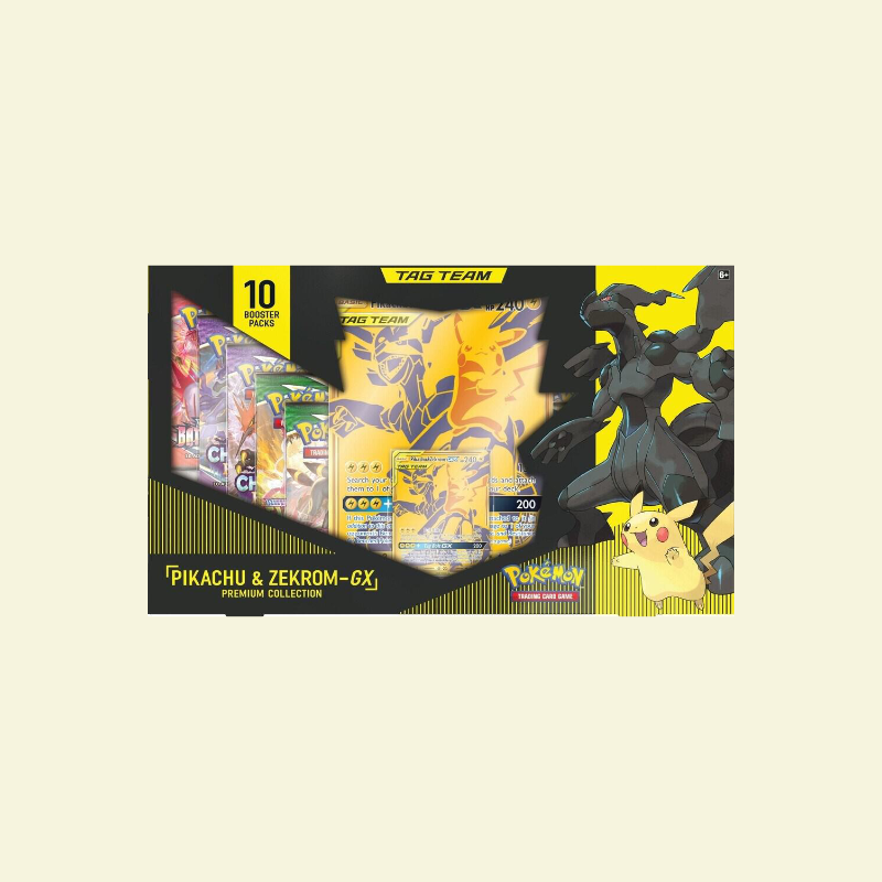 Pokemon - Pikachu & Zekrom GX Tag Team Premium Collection Box