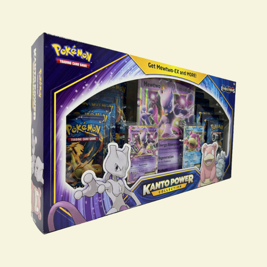 Pokemon - Kanto Power Collection [Mewtwo EX/Slowbro EX] - XY - Evolutions (EVO)