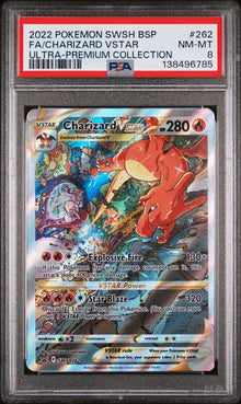 Charizard Vstar UPC Promo #262 PSA 8