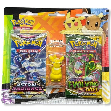 Pokemon TCG: Back to School Eraser Blister [Pikachu] - Miscellaneous Cards & Products (MCAP)