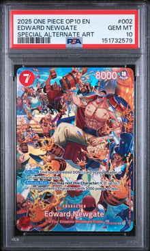 Edward Newgate PSA 10 cert 151732579 front