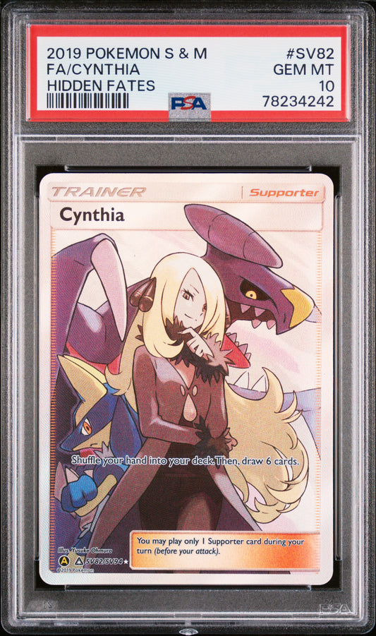 Cynthia Hidden Fates PSA 10