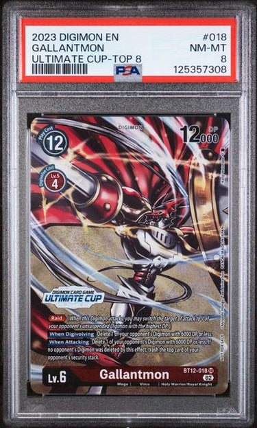 2023 Digimon Ultimate Cup Sequential PSA Set – Derpy Cards