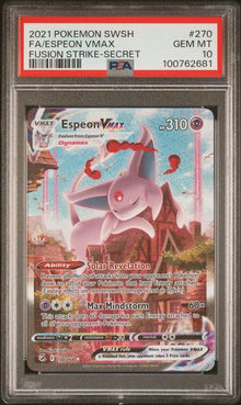 Espeon VMAX Alternate Art PSA 10