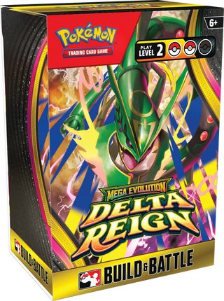 POKEMON ME06 DELTA REIGN BUILD & BATTLE BOX DISPLAY
