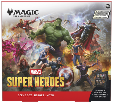 [PREORDER] MTG MARVEL SUPER HEROES SCENE BOX (BUNDLE OF 2)