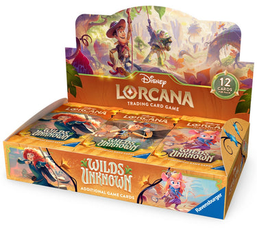 DISNEY LORCANA SET 12 WILDS UNKNOWN BOOSTER BOX