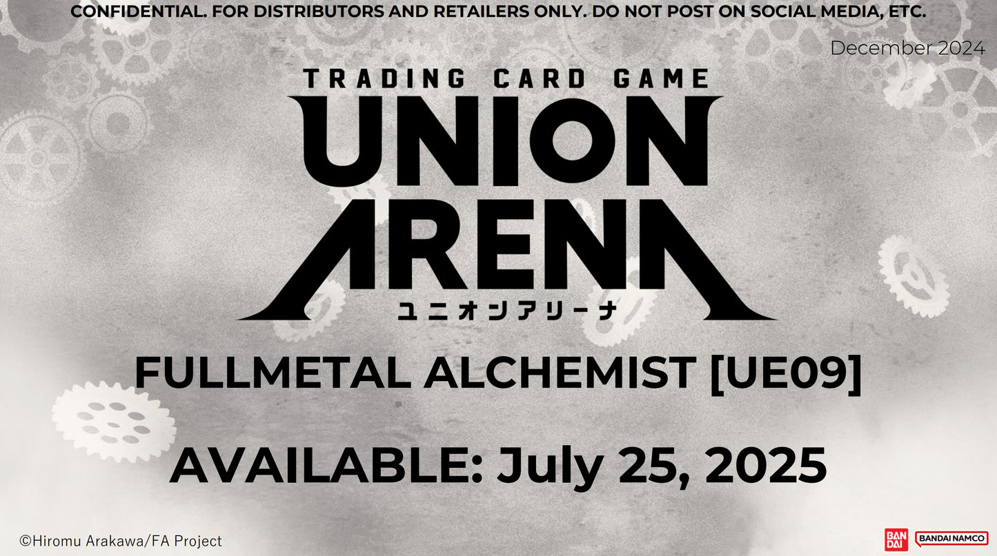 [Preorder] Union Arena - Full Metal Alchemist Starter Deck