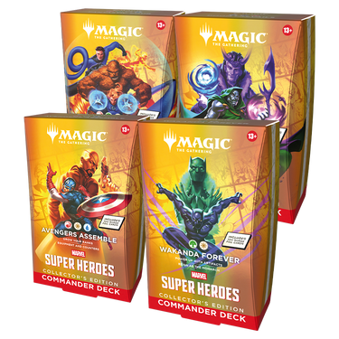 [PREORDER] MTG MARVEL SUPER HEROES COMMANDER COLLECTORS EDITION (SELECT VARIANT)