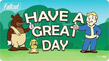 Ultra Pro - Fallout Vault Boy Have a Great Day Playmat